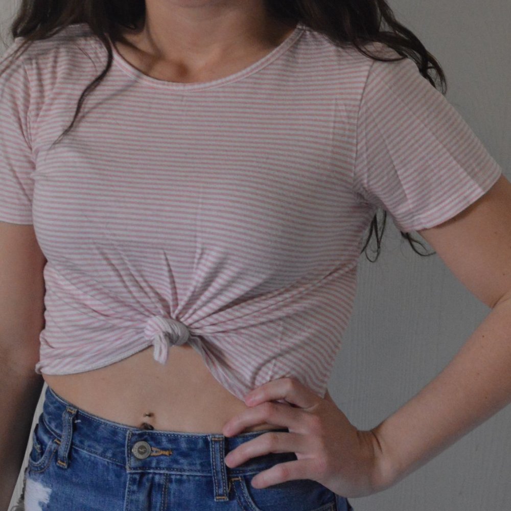 Knotted Crop Top